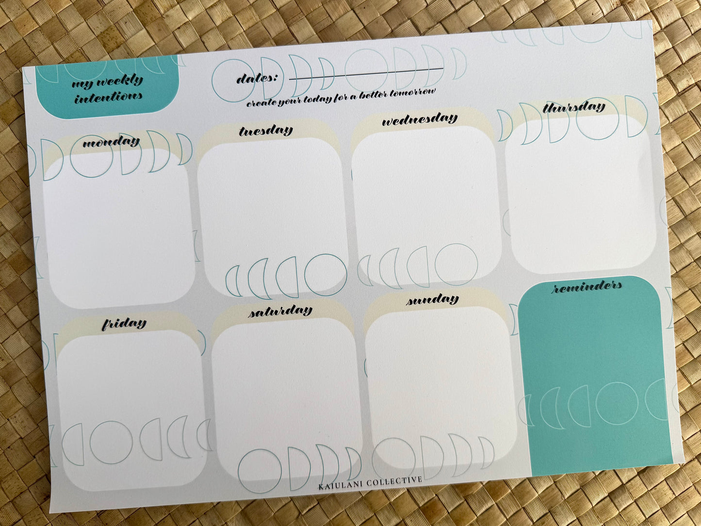 Weekly Intentional Pads