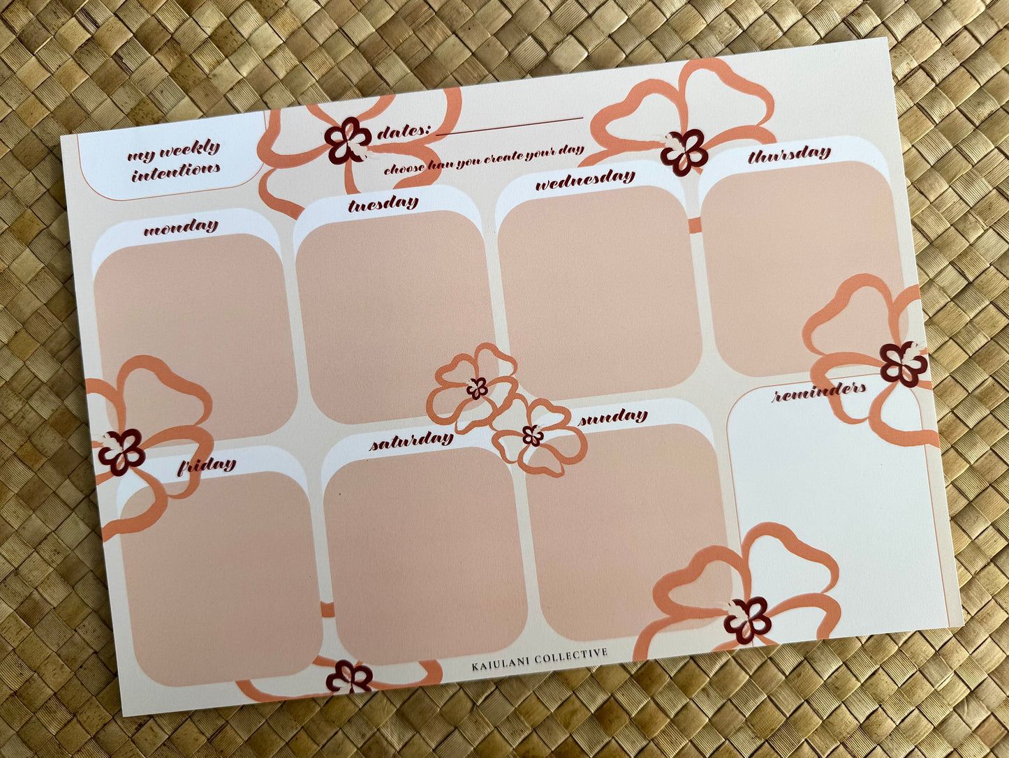 Weekly Intentional Pads